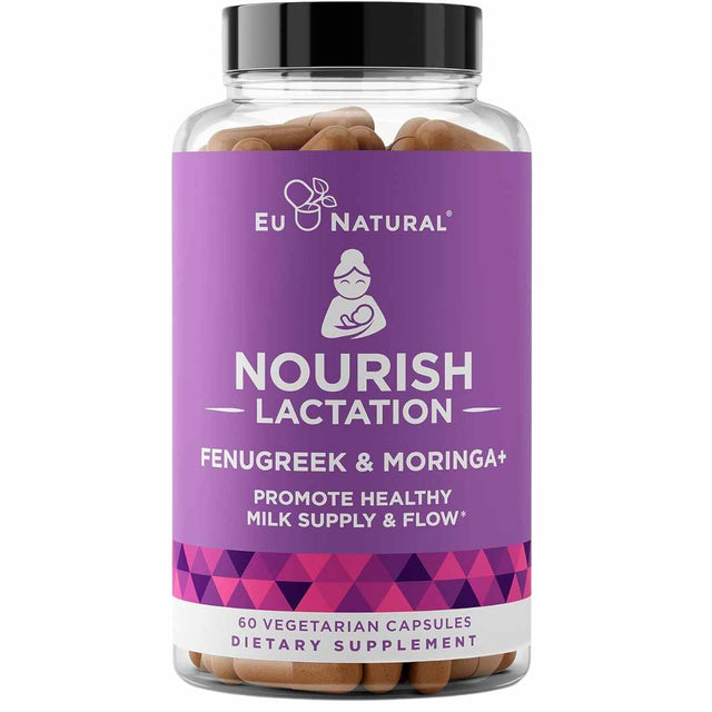 Eu Natural Postnatal With Fenugreek And Moringa - 60 Cápsulas Vegetarianas - Haz Tu Pedido
