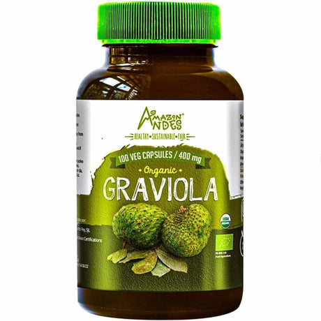 Graviola - 400 mg - 100 Cápsulas - Haz Tu Pedido