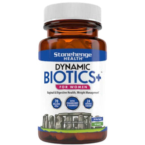 Stonehenge Health Dynamic Biotics Probiotico para Mujeres 70 Mil Millones CFU - 30 Cápsulas - Haz Tu Pedido