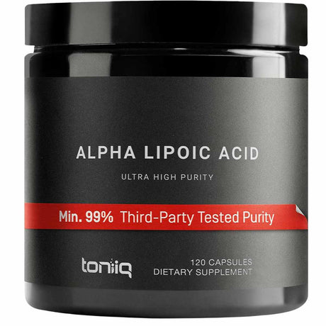 Toniiq Alpha Lipoic Acid - 120 Cápsulas - Haz Tu Pedido