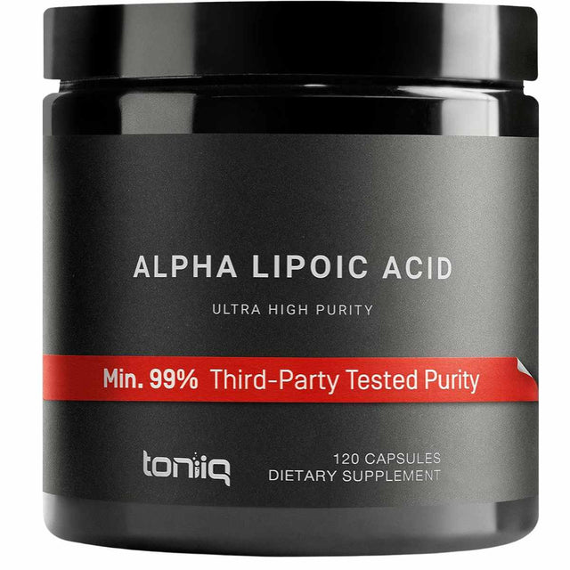 Toniiq Alpha Lipoic Acid - 120 Cápsulas - Haz Tu Pedido