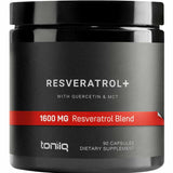 Resveratrol con Quercetina y MCT - 1600 mg - 90 Cápsulas - Haz Tu Pedido