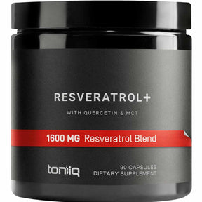 Resveratrol con Quercetina y MCT - 1600 mg - 90 Cápsulas - Haz Tu Pedido