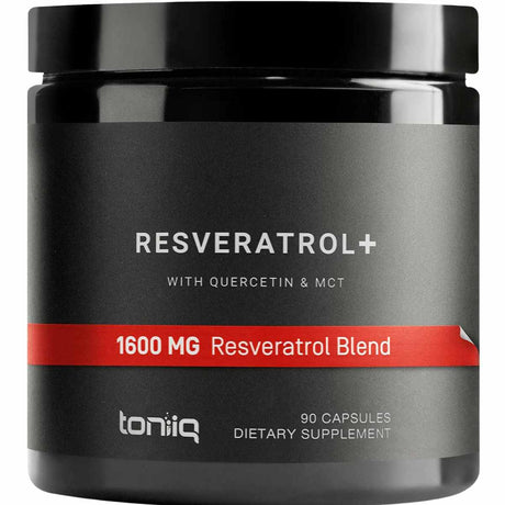 Resveratrol con Quercetina y MCT - 1600 mg - 90 Cápsulas - Haz Tu Pedido