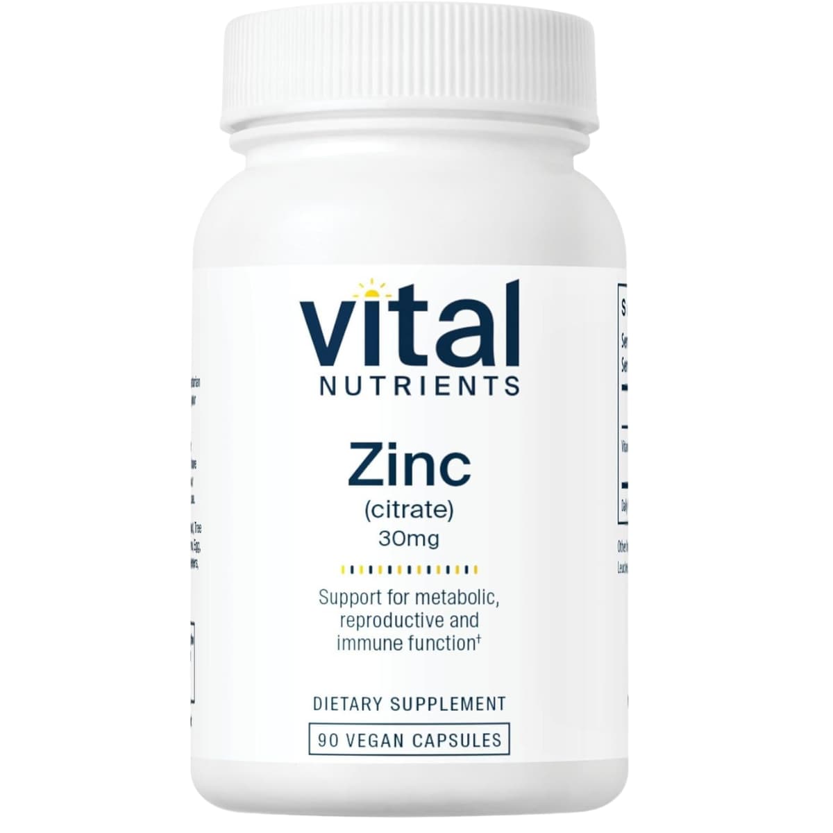 Vital Nutrients - Citrato de Zinc (30 mg)