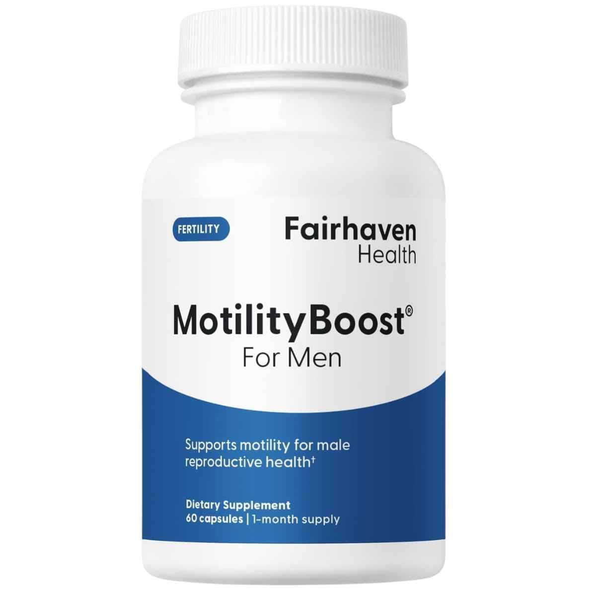 Fairhaven Health - MotilityBoost (850 mg L-Arginina - 60 Cápsulas)