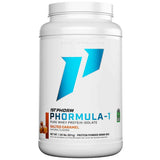 Frasco de suplemento 1st Phorm Aislado de Proteína de Suero Phormula-1 Caramelo Salado