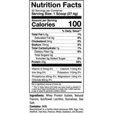 Tabla nutricional del suplemento 1st Phorm Aislado de Proteína de Suero Phormula-1 Galleta de Chocolate y Menta
