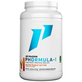 Frasco de suplemento 1st Phorm Aislado de Proteína de Suero Phormula-1 Mantequilla de Maní Salada