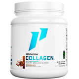 Frasco de suplemento 1st Phorm Colágeno Hidrolizado con Dermaval Chocolate 1.26 lbs