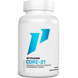 Frasco de suplemento 1st Phorm Core-21 60 cápsulas