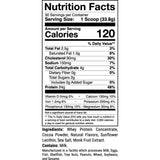 Tabla nutricional del suplemento 1st Phorm Level-1 Natural Chocolate 2.24 lbs