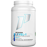 Frasco de suplemento 1st Phorm Level-1 Natural Vainilla 2.08 lbs