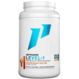 Frasco de suplemento 1st Phorm Mezcla de Proteína sabor Mantequilla de maní salado 2.12 lbs