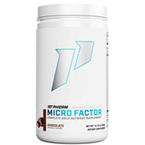 Frasco de suplemento 1st Phorm Micro Factor Chocolate polvo