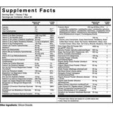 Tabla nutricional del suplemento 1st Phorm Micro Factor Sin Sabor polvo