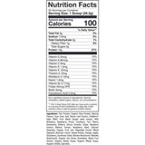 Tabla nutricional del suplemento 1st Phorm Proteína Vegana Crema de Vainilla polvo
