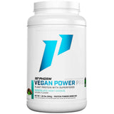 Frasco de suplemento 1st Phorm Proteína Vegana Galleta de Chocolate y Menta polvo