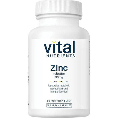Vital Nutrients - Citrato de Zinc (30 mg)