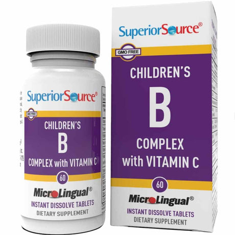 Complejo B con Vitamina C - Niños - 60 Micro Pastillas - Haz Tu Pedido