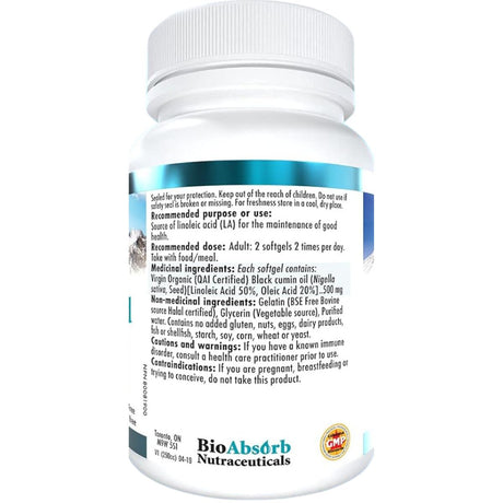 Semilla Negra Orgánica - 500 mg - Haz Tu Pedido