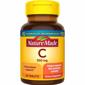 Vitamina C 500 mg - 100 Tabletas - Haz Tu Pedido