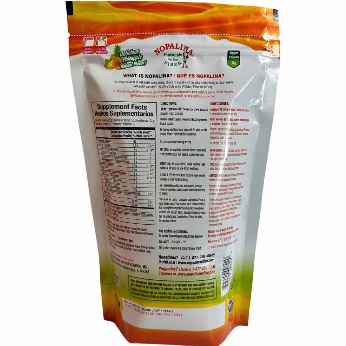 Semilla de Lino Fibra de Desintoxicación- 454 g - Haz Tu Pedido