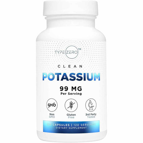 Citrato de Potasio - 120 Cápsulas - Haz Tu Pedido