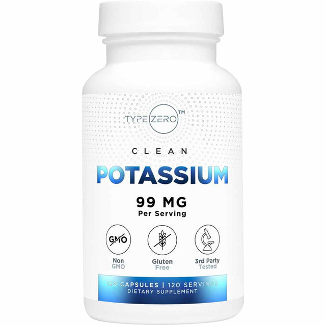 Citrato de Potasio - 120 Cápsulas - Haz Tu Pedido
