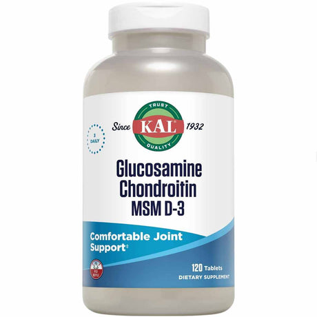 Glucosamina con Condroitina y MSM D-3 - 120 Tabletas - Haz Tu Pedido