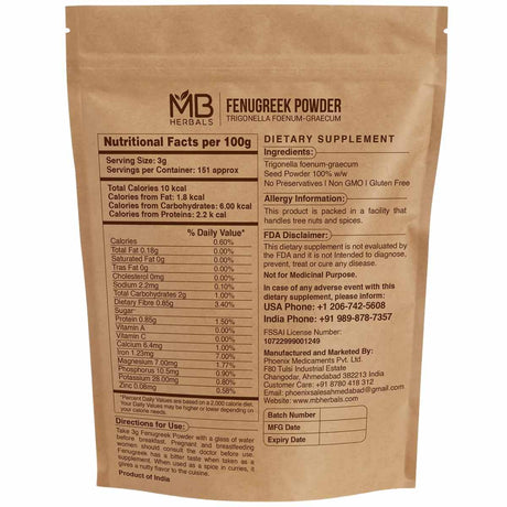 Fenogreco en Polvo - 227 g - Haz Tu Pedido