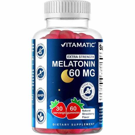 Melatonina - 60 mg - 60 Gomitas - Haz Tu Pedido