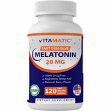 Melatonina - 20 mg - 120 Tabletas - Haz Tu Pedido