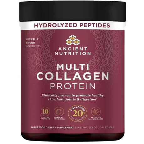 Ancient Nutrition Multi Collagen Protein 21.4 oz - vista frontal