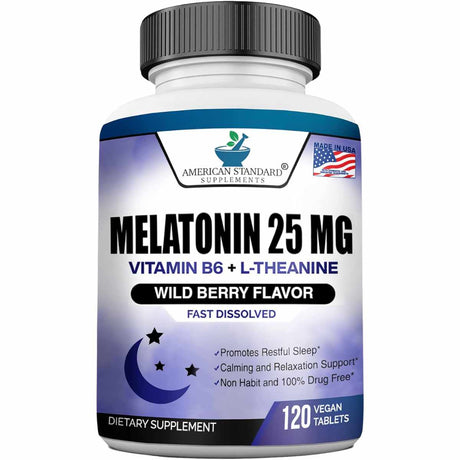 Melatonina con L-Teanina - 120 Tabletas - Haz Tu Pedido