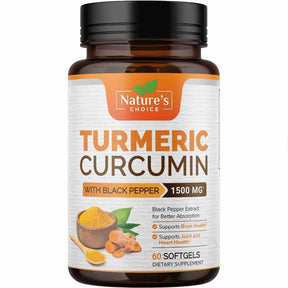 Cúrcuma  - 1500 mg - 60 Cápsulas Blandas - Haz Tu Pedido