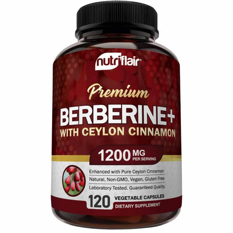 NutriFlair Berberina - 120 Cápsulas Vegetales - Haz Tu Pedido