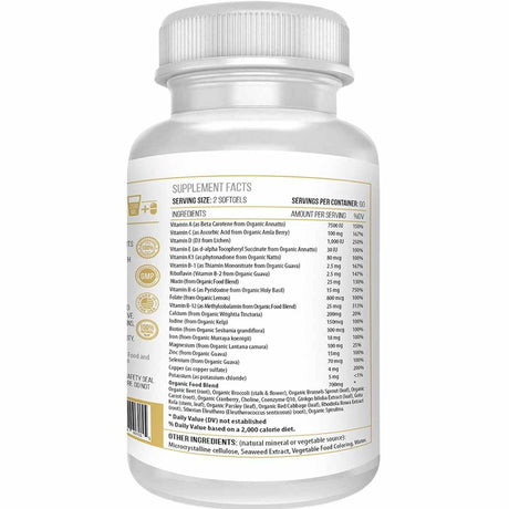 Multivitamínico Para Mujeres - 120 Cápsulas Blandas - Haz Tu Pedido