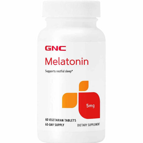 Melatonina - 5 mg - 60 Tabletas Vegetarianas - Haz Tu Pedido