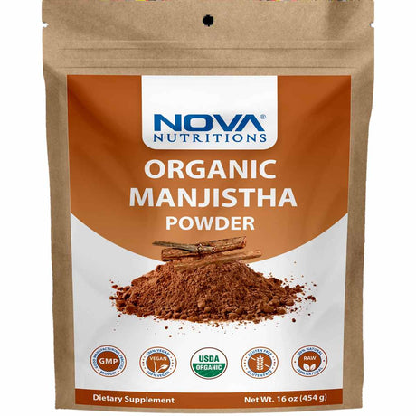 Polvo de Manjistha Orgánico - 454g - Haz Tu Pedido