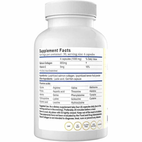 Colágeno con Vitamina C  - 120 Cápsulas - Haz Tu Pedido