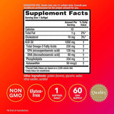Aceite de krill - 1000 mg - 60 Cápsulas Blandas - Haz Tu Pedido