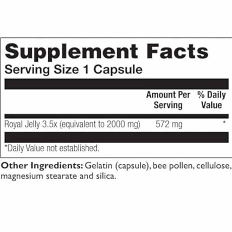 Jalea Real - 2000mg - 60 Cápsulas - Haz Tu Pedido