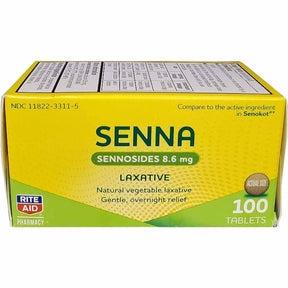 Laxante Senna - 100 Tabletas - Haz Tu Pedido