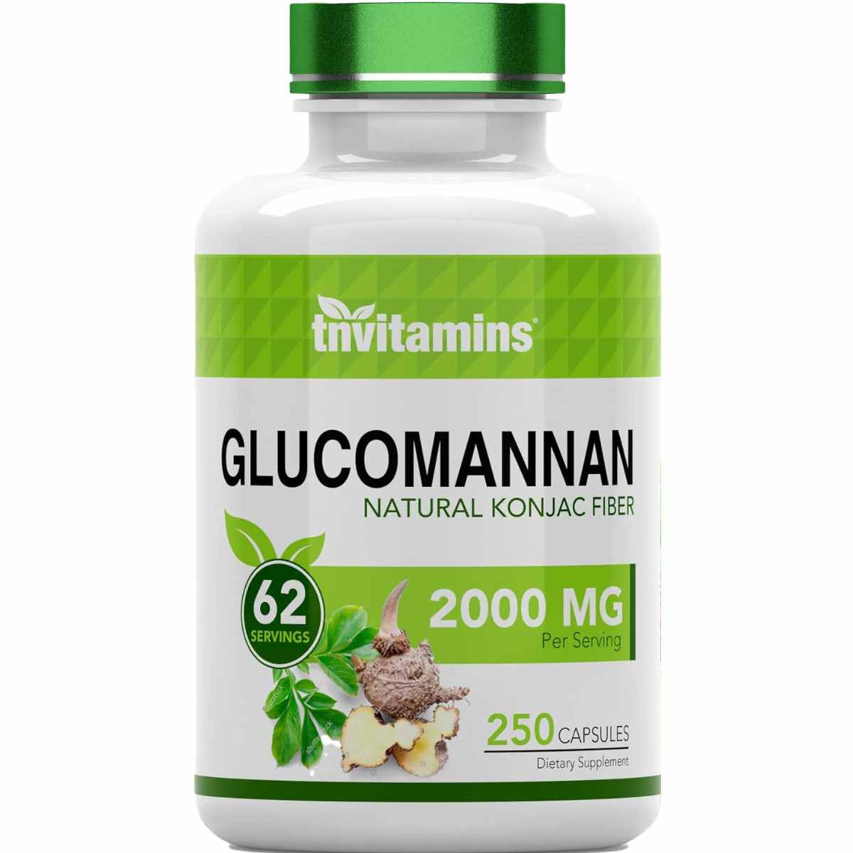 Glucomanano - 250 Cápsulas - Haz Tu Pedido