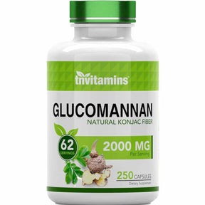 Glucomanano - 250 Cápsulas - Haz Tu Pedido
