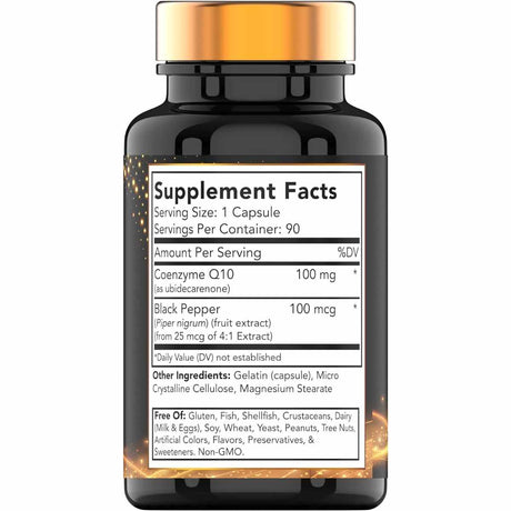CoQ-10 - 100 mg - 90 Cápsulas - Haz Tu Pedido