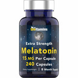 Melatonina - 15 mg - 240 Cápsulas - Haz Tu Pedido