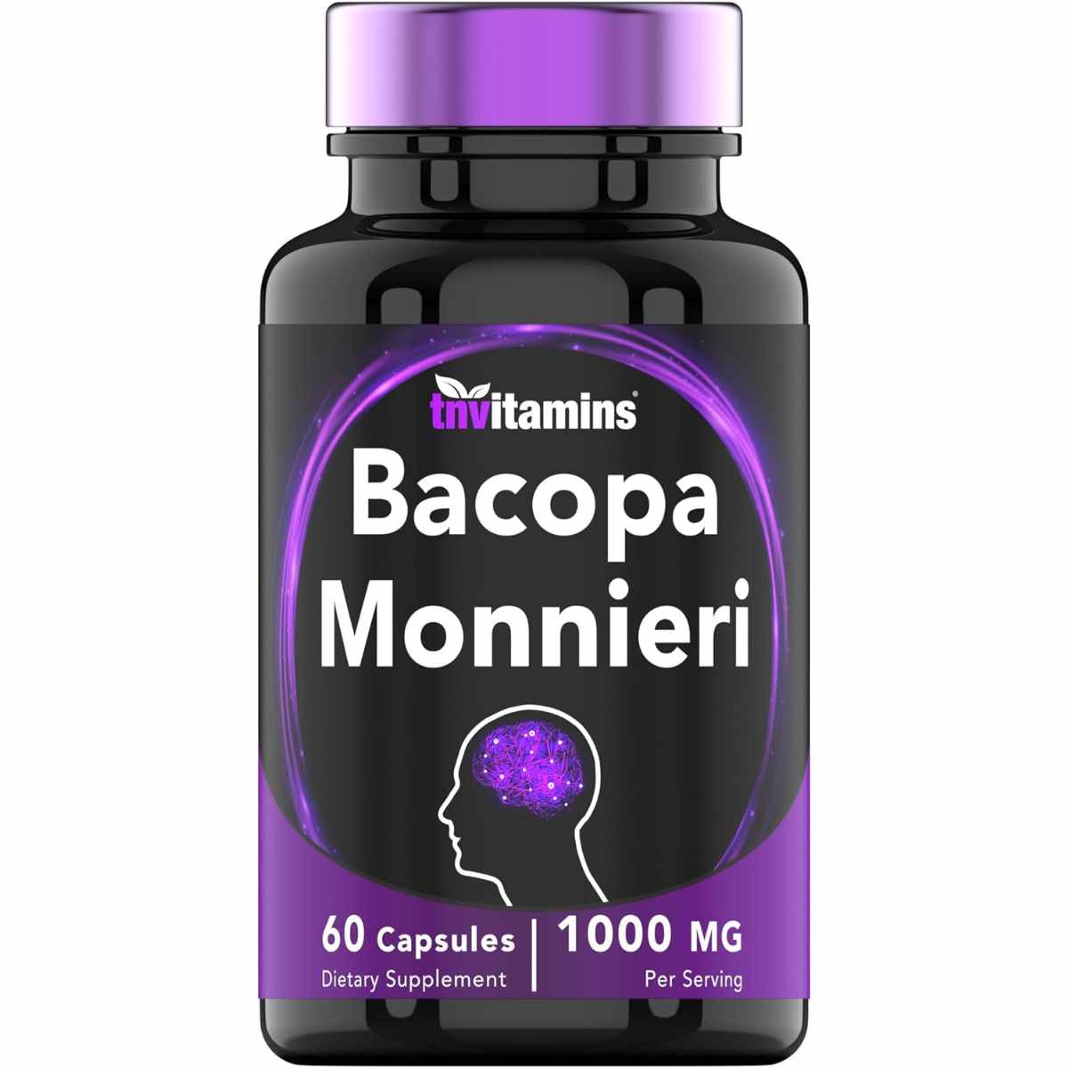 Bacopa Monnieri - 1000 mg - 60 Cápsulas - Haz Tu Pedido