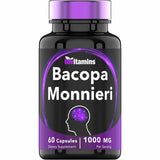 Bacopa Monnieri - 1000 mg - 60 Cápsulas - Haz Tu Pedido